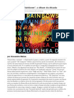 Radiohead in Rainbows o Álbum Da Década