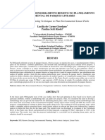 SIG e Sensoriamento Remoto no Planejamento de Parques Lineares