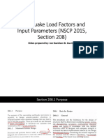 1seismic Input Parameters (NSCP 2015) - BSCE4A