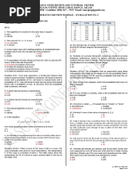 Evaluation 1 Questionnaires