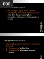 Two-Statement Approach to Comprehensive Income | PDF | Income Statement ...