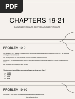 Intermediate Accounting Chapters 19 21