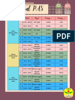 Jadwal PAS GANJIL 2022