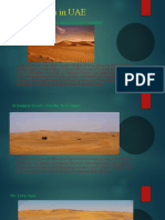 UAE's largest desert Rub' al Khali and other major deserts