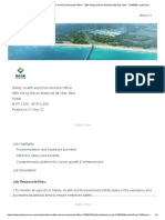 Safety, Health and Environmental Officer - SBH Kibing Silicon Materials (M) Sdn. Bhd. - 5186943 - JobStreet