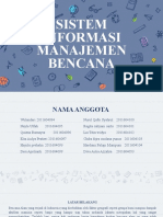 SISTEM INFORMASI MANAJEMEN BENCANA