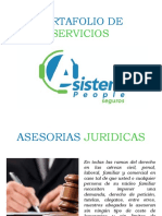 Portafolio de servicios completos en