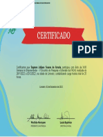 Certificado - Semana Do Empreendedor