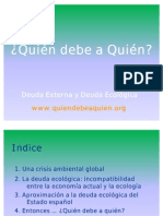 PPT Deuda Ecologica General