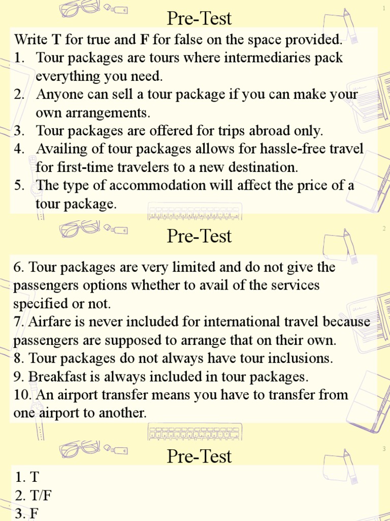 Tour Package Pdf Meal Transport