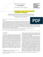 Formation and mechanistic study of self-ordered TiO2 nanotubes