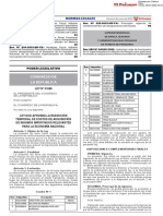 Ley #31668, Reducción Temporal Costos Adq. Insumos Importados (06.01.2023)