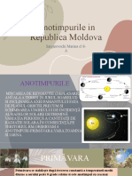 Anotimpurile in Republica Moldova