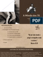 CL1 - A Missão Dos 70 (Pregação)