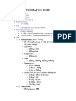 Paediatric Dose