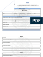 Formato de Secuencia Nuevo 2013 Agosto