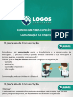 Conhecimentos Específicos - Processo de Comunicação PDF