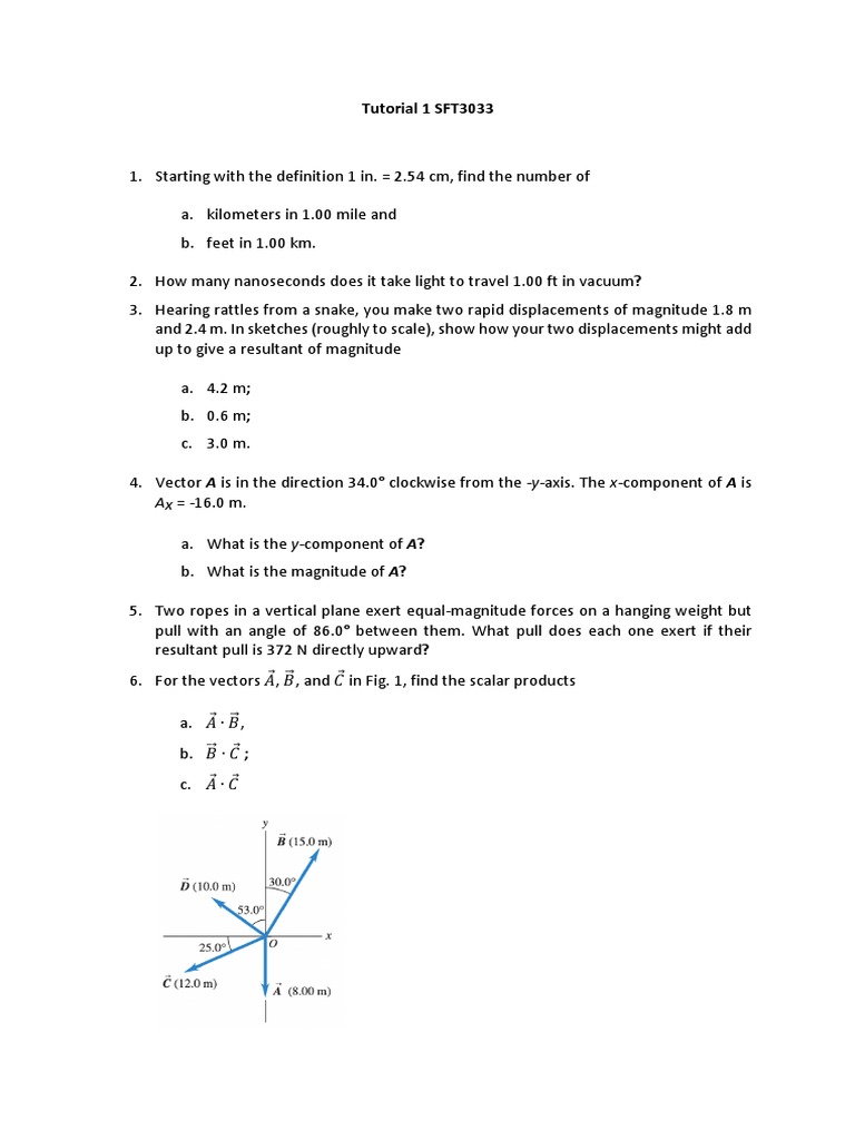 Solving Physics Problems Involving Vectors, Distances, Forces, and ...