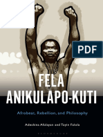 Adeshina Afolayan, Toyin Falola - Fela Anikulapo-Kuti - Afrobeat, Rebellion, and Philosophy-Bloomsbury Academic (2022)