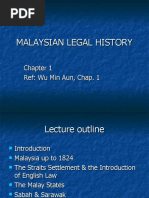 1 (1) - Malaysian Legal History