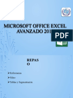 Clase 2 - Excel Avanzado 2013