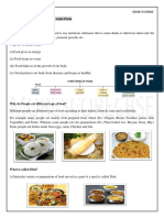 Class 6 Science CH 1 Foood Where Does It Come Notes PDF