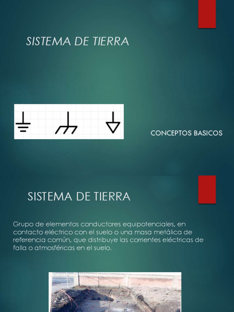Sistema de Tierras | PDF | Corriente eléctrica | Electricidad