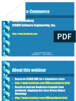 Uml For E-Commerce