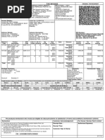 RCM Invoice Format Template in Excel | PDF