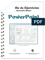 Cartilla Ejercicios Power Point 97 v2007