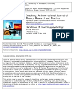 Coaching: An International Journal of Theory, Research and Practice