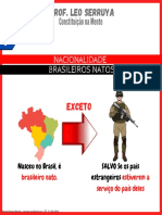 Nacionalidade brasileira