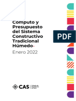 Sistema Constructivo Tradicional Humedo CAS Enero 2022