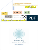 Propriedades dos átomos e quantidades químicas