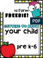 Parent Form: Freebie!