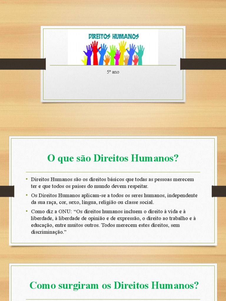Direitos Humanos: Conceitos e Importância | PDF | Direitos Humanos | Humano