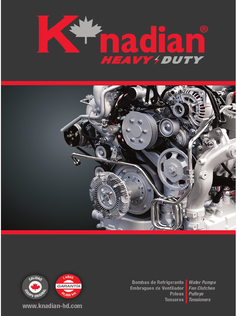 Catálogo de Autopartes Knadian | PDF | Fabricantes de vehículos de ...