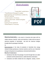 A. Electrochemistry 1 1