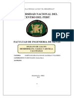 Sulfato de Calcio Hemihidrato, Caliza y Arcilla Calcinadas