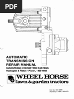 Download Sunstrand Hydro Service Manual by Kevins Small Engine and Tractor Service SN62211042 doc pdf