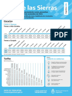 Tren de Las Sierras Horarios y Tarifas 2020-11-18 Web