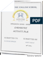 Chemistry Practicle File Class 12