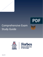 Comprehensive Exam Masters HRM Study Guide