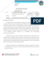 Circular No. 070-2022 COMEVAL