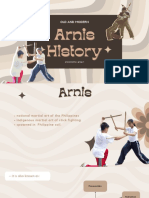 History of Arnis 