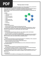 Planning A Lesson in 6 Steps