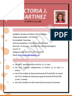 Curriculum Martinez Victoria