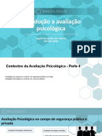 Aula 8 - Contextos Da Avaliação Psicológica - Parte 4