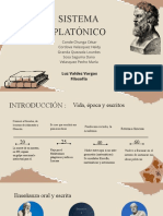 Sistema platónico: Teoría de las ideas, antropología y ética