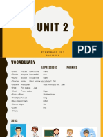 Unit 2 Vocabulary, Expressions, and Phonics